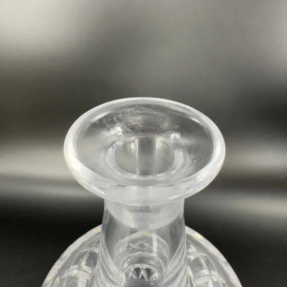 Orrefors Elisabeth Clear‎ Crystal Decanter Bottle With Stopper Heavy Luxurious